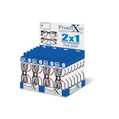 Esposit. Occhiali 2X1 Pronti X Te Twin/10 24 Pezzi- 1,0 Confezione