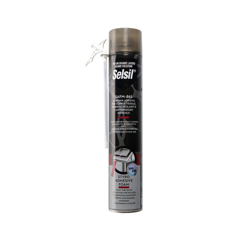 Selsil Schiuma Poliuret Coppi E Tegole Man 750 Ml- 12,0 Pz