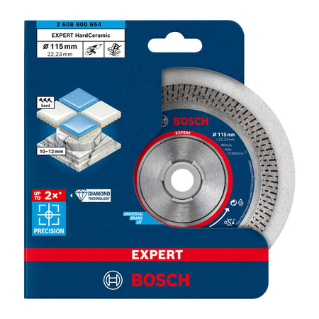 Bosch-A Disco Diamantato Expert Ceramica D 115 Mm- 1,0 Pz
