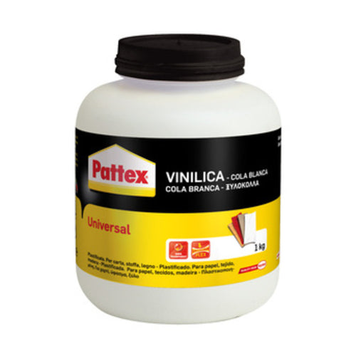Pattex Colla Vinilica Universale 1 Kg- Henkel Italia- 12,0 Pz
