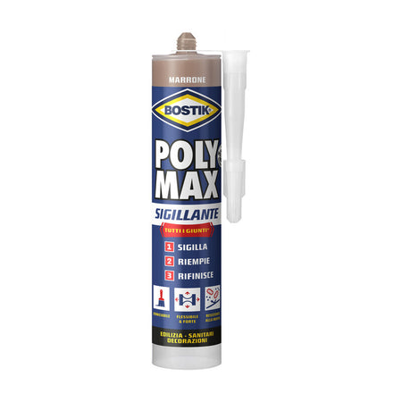 Bostik Polymax Sigillante 280 Ml Marrone Cartuc- 1,0 Pz