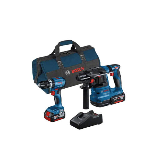 Bosch-B Set 18V Trapano+Tass. +3 Batt.4,0Ah+Caric.- 1,0 Confezione