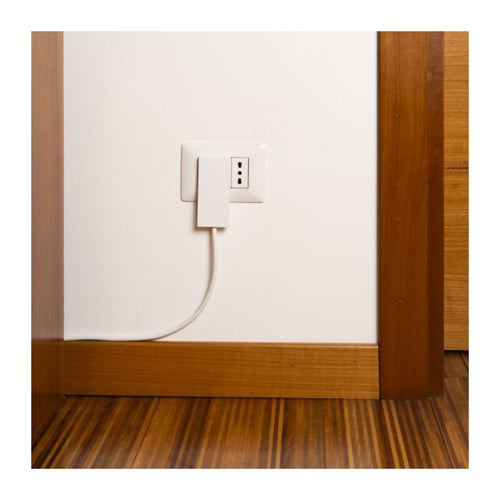 Fme 80.150 Spina Salvaspazio Schuko Clock Bianco- 1,0 Pz