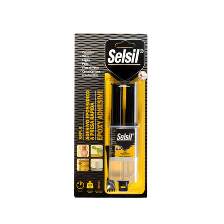 Selsil Adesivo Epossidico Qep-5 A Presa Rapida 28 G- 12,0 Pz