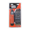 Svitavvita Kit 19Pz. B+D Mod.A7073-Xj- Black+Decker- 1,0 Confezione
