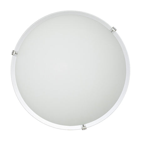 Plafoniera Dylan 30 1Xe27 Lastra Bianco Lucido- 4,0 Pz