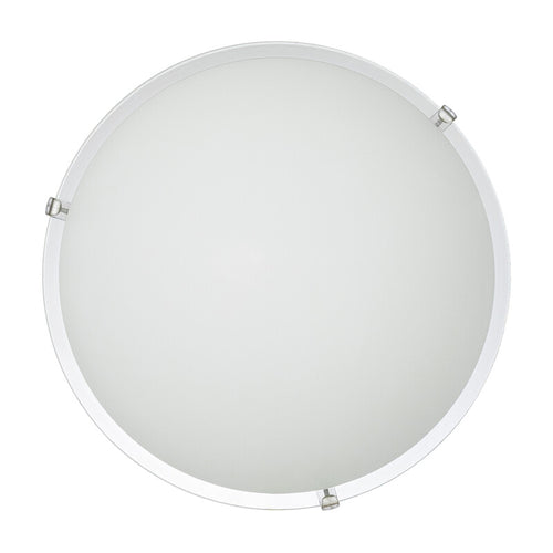 Plafoniera Dylan 30 1Xe27 Lastra Bianco Lucido- 4,0 Pz