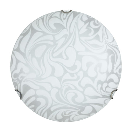 Plafoniera Daniel 30 1Xe27 Lastra Bianco Sabbiato- 4,0 Pz