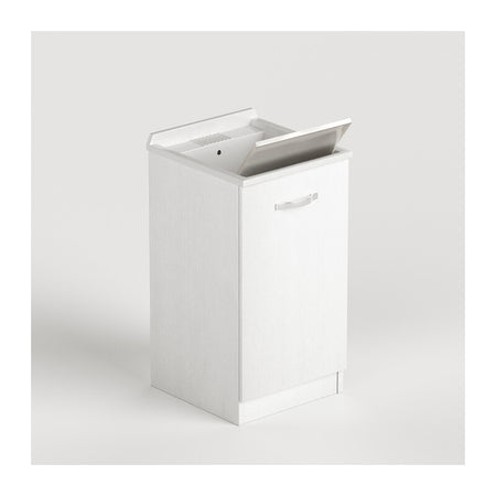 Laundry Lavatoio 1A 47X50X86 Cm Bianco Frassino- 1,0 Pz