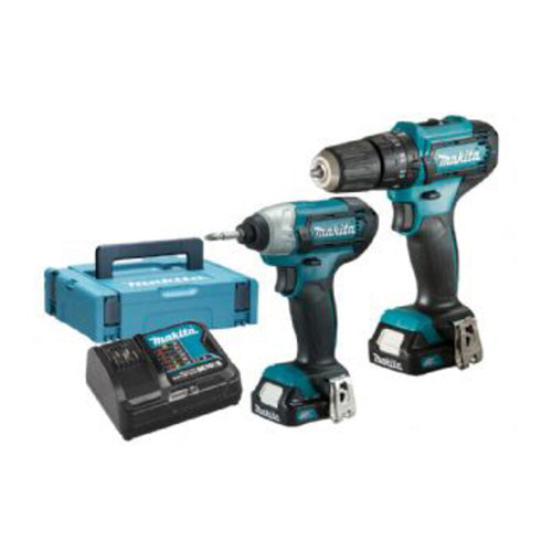 Makita Trapano Avvitatore Combo Kit Cxt-Clx228Aj- 1,0 Pz