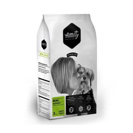 Cibo Cane Amity 3 Kg Mini Adult Pollo E Agnello- 1,0 Pz