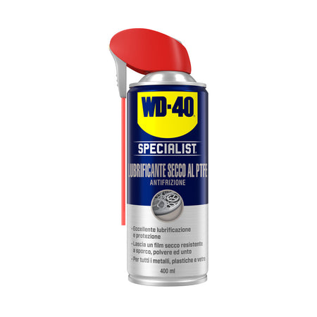 Wd-40 Specialist Lubrificante Secco Al Ptfe 400 Ml- 1,0 Pz