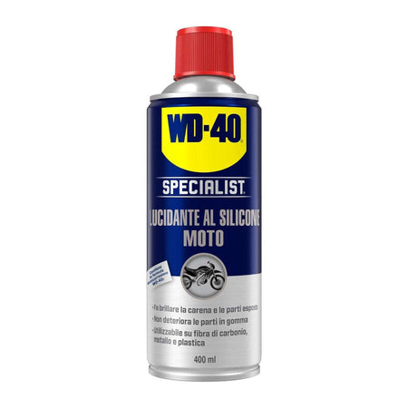 Wd-40 Specialist Moto Lucidante Al Silicone 400 Ml- 1,0 Pz