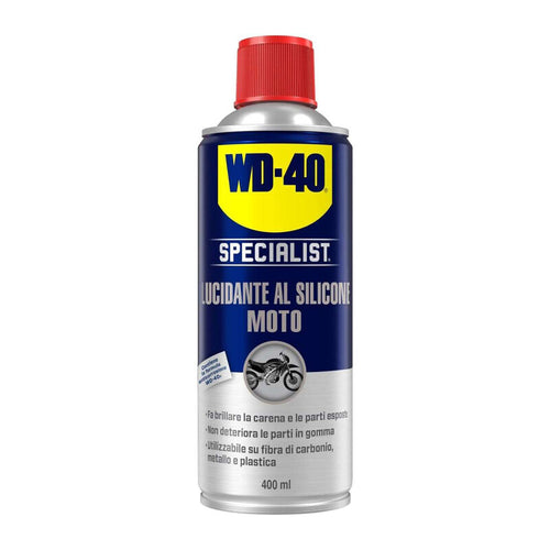 Wd-40 Specialist Moto Lucidante Al Silicone 400 Ml- 1,0 Pz