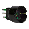 Fme 82.601 Adattatore 10A 2P+T-Schuko Garanti Nero- 50,0 Pz
