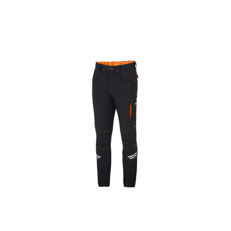 Sparco Pantalone Kansas Black Orange Tg L- 1,0 Pz