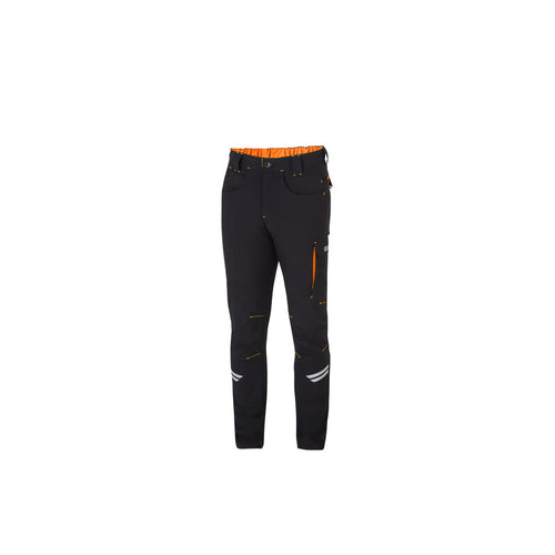 Sparco Pantalone Kansas Black Orange Tg L- 1,0 Pz