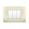 Placca Mivida Plana Avorio 3P- 10,0 Pz