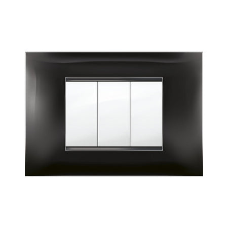 Placca Mivida Plana Nero 3P- 10,0 Pz
