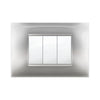 Placca Mivida Plana Alluminio Chiaro 3P- 10,0 Pz