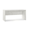 Ufficio Double Scrivania 160X70 Cm Ossido Bianco- 1,0 Pz