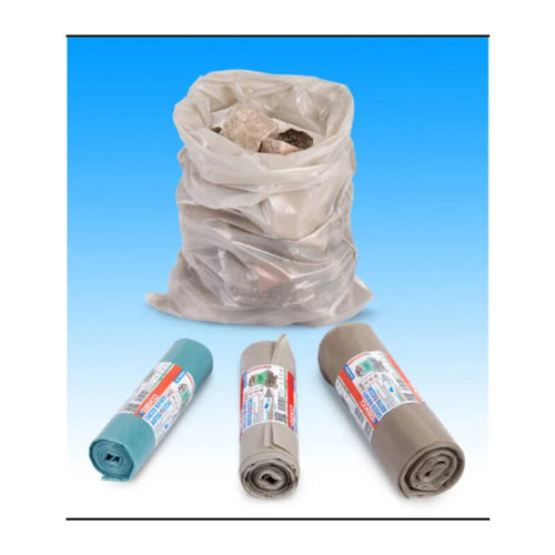 Sacchi Per Calcinacci 50X80 Cm 10 Pezzi Ambra Geko- 1,0 Rotoli