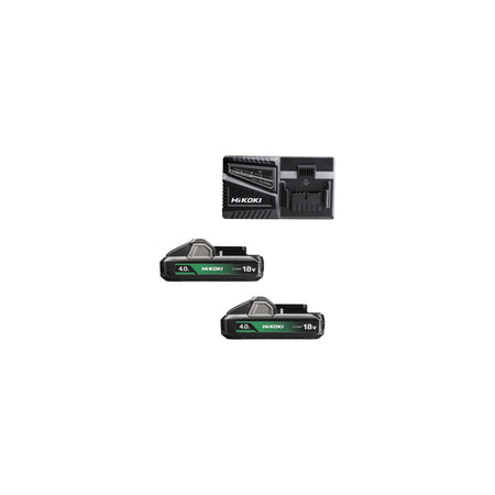 Hikoki Pack Batteria Uc18Yfslwez 18V 2X4Ah+Caric- 1,0 Pz