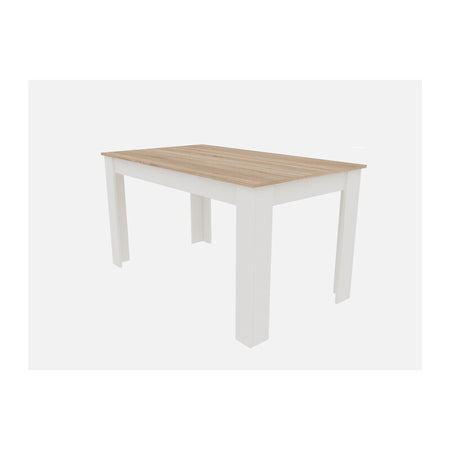Tavolo Allungabile Cm 80X110/150Xh.75 Rov./Bianco- 1,0 Pz