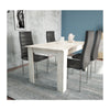 Tavolo Allungabile Cm 80X110/150Xh.75 Fras.Bianco- 1,0 Pz