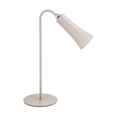 Lampada Led Ricaricabile Da Tavolo Alice Beige- 12,0 Pz