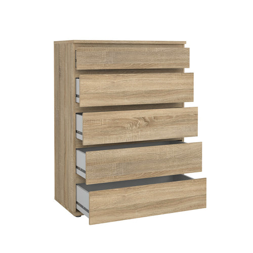 Kit Cassettiera 5C Nova 77X40X107 Quercia- 1,0 Pz