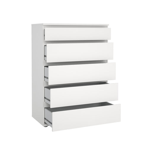 Kit Cassettiera 5C Nova 77X40X107 Bianca- 1,0 Pz