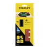 Piranha Stanley Sta31592 (X31592) 5 Fogli Vel. Bosch 93X190 Gr.240- Stanley- 1,0 Confezione
