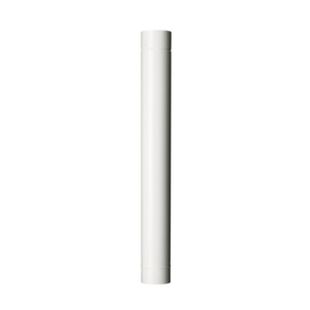 Tubo Per Stufa H 100 Cm D 10 Cm Bianco- 12,0 Pz