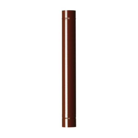 Tubo Per Stufa H 100 Cm D 14 Cm Marrone- 6,0 Pz