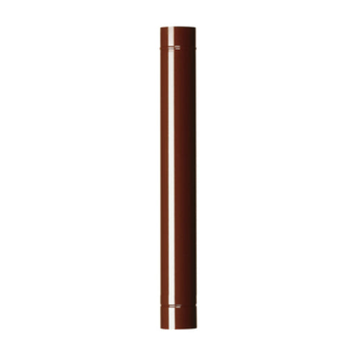 Tubo Per Stufa H 100 Cm D 14 Cm Marrone- 6,0 Pz
