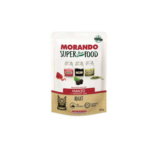Cibo Gatto Morando Superfood 85 G Mousse Man- 24,0 Pz