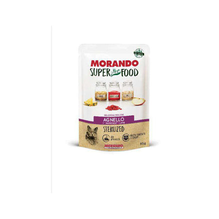 Cibo Gatto Morando Superfood 85 G Mousse Agn- 24,0 Pz