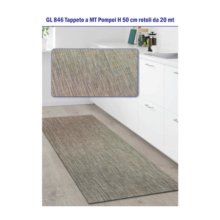 Passatoia Pompei H 50 Cm Dis. Pvc-342A- 20,0 Ml