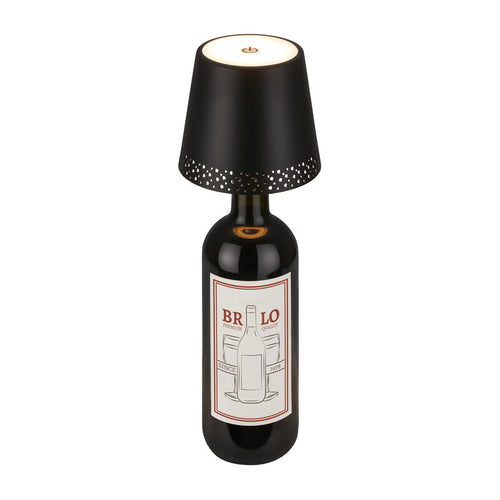 Lampada Flaska Per Montaggio Su Bottiglia Nero- 1,0 Pz