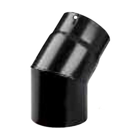 Gomito Plus Porcellanato 45 D 20 Cm Nero Opaco- 1,0 Pz