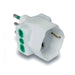Fme 82.640 Adattatore Triplo 16A 2P Schuko Garanti- Fanton- 20,0 Pz