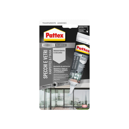 Pattex Silicone Specchi E Vetri 50 Ml- Henkel Italia- 12,0 Pz
