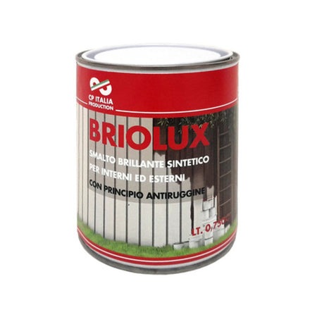 Smalto Briolux 0,750 L Azzurro Capri 497- 6,0 Pz