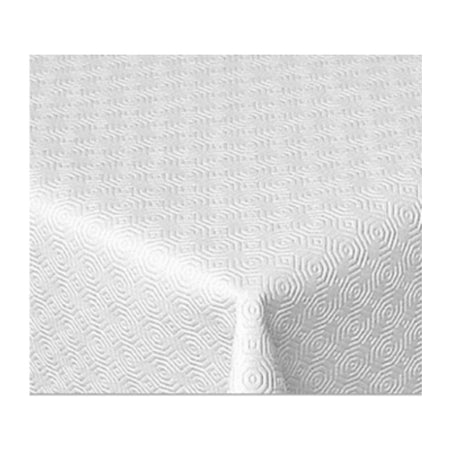 Mollettone Per Tavolo H 138 Cm Bianco/Bianco- Gemitex- 20,0 Metri