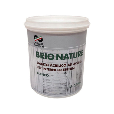 Smalto Allacqua Brio Nature Bianco Sat 0,750- 6,0 Pz