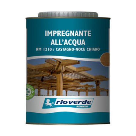 Rioverde Rm 1210 Impregnante 0,750 L Noce Chiaro- 6,0 Pz