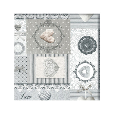 Tovagliato Fantasia Cuori Futura Dis. 209.1 H 140 Cm- 20,0 Ml