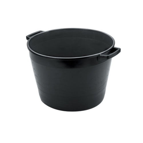 Cassa Tonda P/Macerie 25 L D 40Xh30 Cm Nero- 5,0 Pz