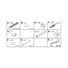 R Kit Credenza 3A Zaiken-(Kit Viti)- 1,0 Confezione